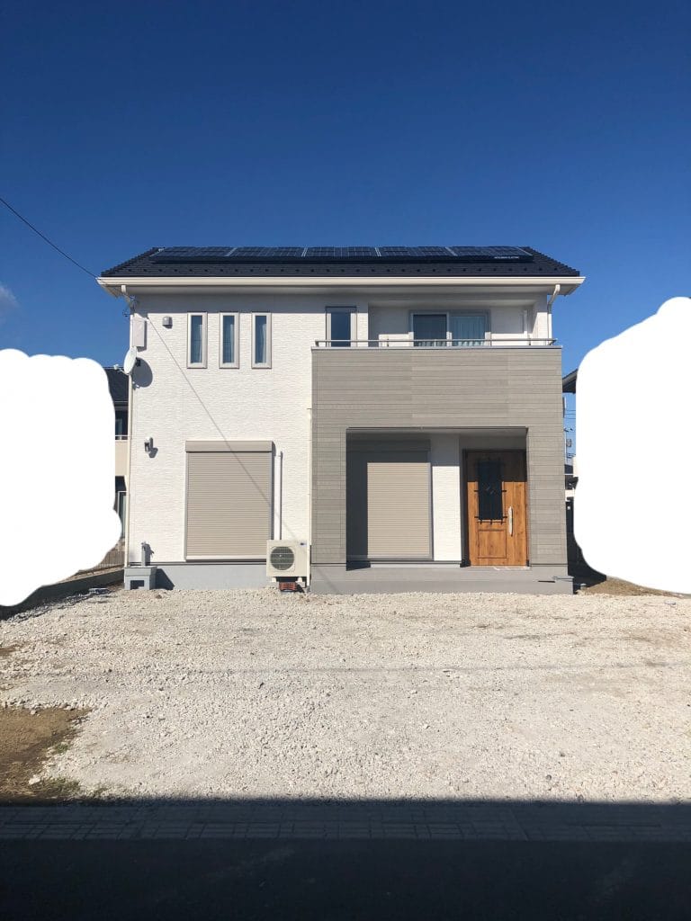 外構で激変 人工芝をdiy後にやっとか家らしくなったマイホームのビフォーアフター がちゃぽんホームライフ